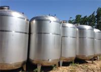 China Large Big Stainless Steel Fermentation Tanks 500L - 5000L Capacity For Food Industry factory