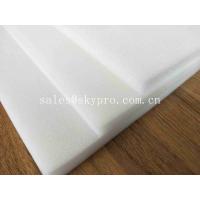 China Non - Toxic White Healthy Memory Polyurethane PU Foam Sponge Sheet Stocked factory
