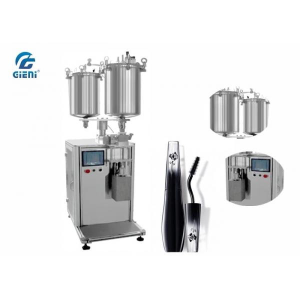 Quality Economic Type Mascara Filling Machine Two Nozzles with Double Tank for sale