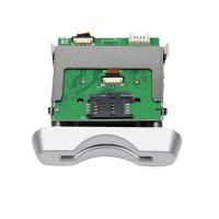 China Metal Bezel Smart Hybrid Card Reader RFID Manual Insertion RS232 Interface factory