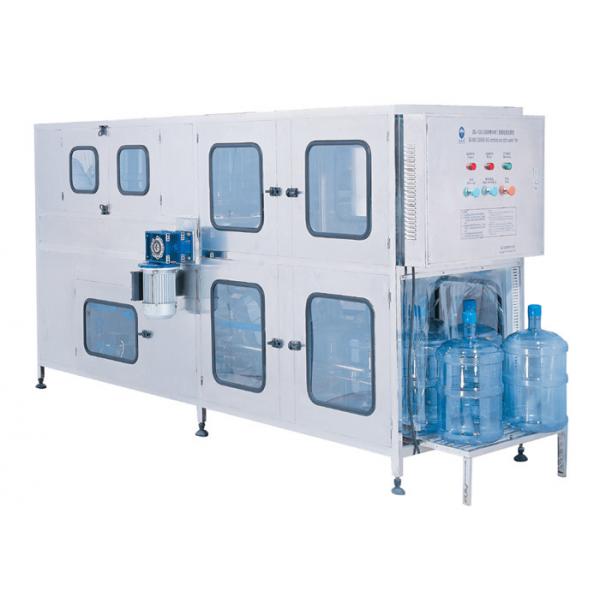 Quality 200BPH 5gallon Bottled Water Bottling Line Interior And Exterior Washing Available for sale