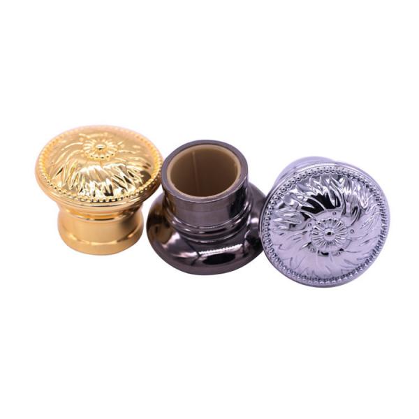Quality Gold Mold Ring Perfume Bottle Cap Magnetic Perfume Cap / Buckles Metal for sale