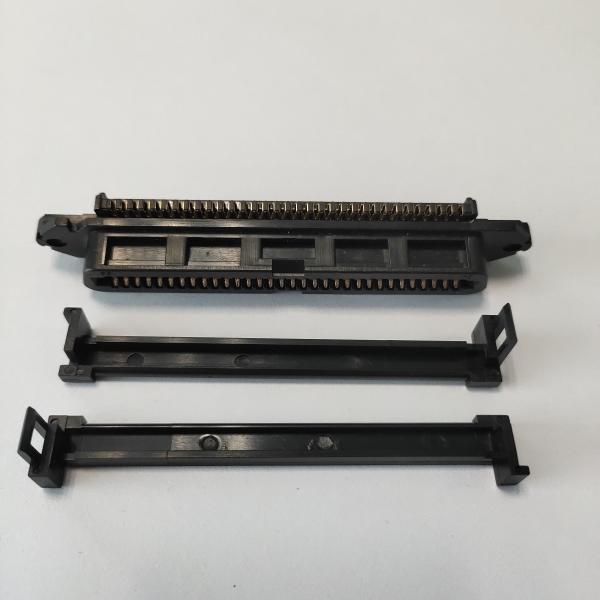 Quality Black 64 Pin Centronic IDC Female Champ Connector with Wire Clip Certificated UL for sale
