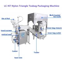 China Nylon Triangle Rose Flower Teabag Packaging Machine Tea Sachet Packing Machine factory