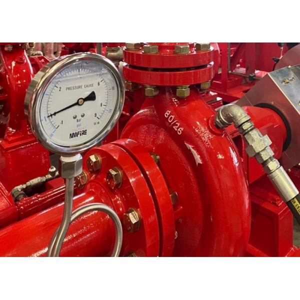 Quality 400GPM NFPA20 Fire Fighting Pump System 277 Feet For Residential / Industrial for sale