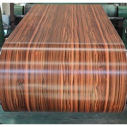 China Wood Pattern RAL Colors Prepainted Galvanized Steel Coil PPGI PPGL Steel Coil factory