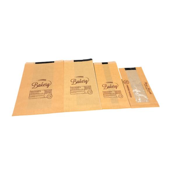 Quality Biodegradable Bakery Packaging Bags , Custom Printed Food Packaging Bags for sale