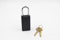 China Plastic Brass Key Safety Lockout Padlocks Stainless Steel Shackle Color Customized factory