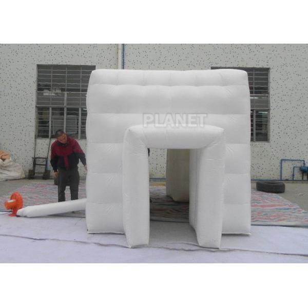 Quality Mobile Advertising Inflatable Tent 9.8 * 9.8 * 9.8 Ft With Carrying Bags for sale