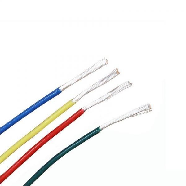Quality 110V 24 AWG Silver Coated Copper Wire high temperature Insulated 9 Colors for sale
