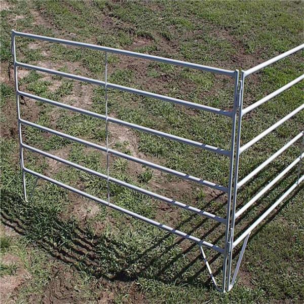 Quality Carbon Steel Farm Portable Livestock Panels , Portable Round Pen For Horses for sale