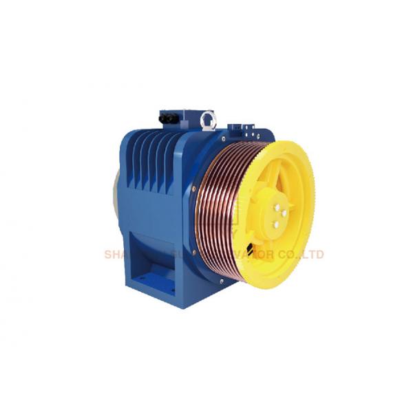 Quality 1350kg Gearless Traction Machine Motor For Elevator Parts With Stainless Steel for sale