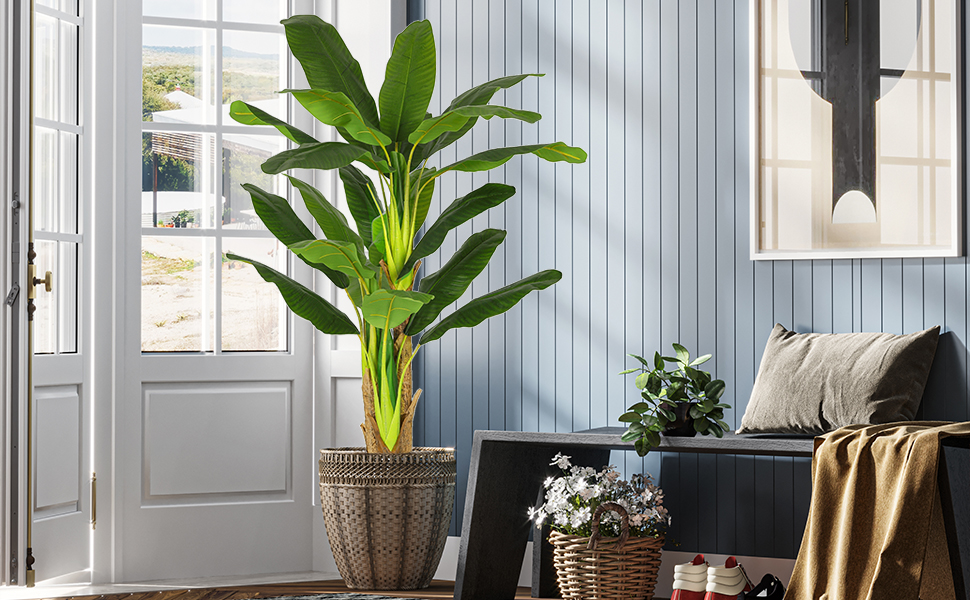 fake plants artificial plants palm plants tropical plants house plants indoor plants decor 