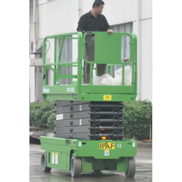 Quality 13.8 Meters Electric Elevated Self Propelled Scissor Lift with Extension for sale