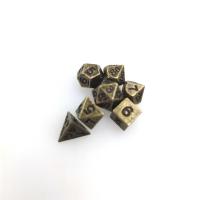 China Custom Colorful Plastic Mini Polyhedral Dice Set For Gifts And Collections factory