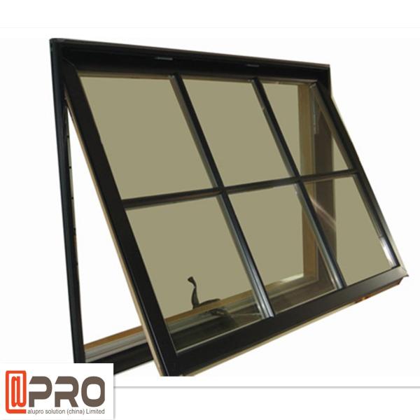 Quality Custom Made Aluminum Awning Side Hung Window Moisture Resistance side hung for sale