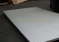 China SGS Galvanized Checker Plate Metal Flooring Sheets ASTM A36 A283GRC factory