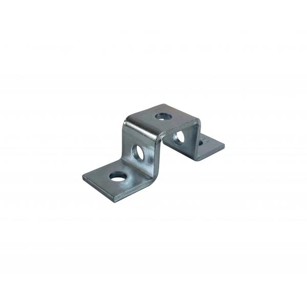 Quality Unistrut Angle Brackets 45 Degree 90 Degree 4 Hole Stainless Steel Strut Channel for sale