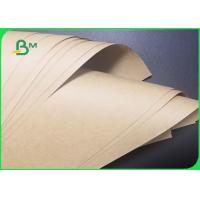 China 65gsm 75gsm Brown Kraft Paper For Meal Kits Package Durable 600mm 800mm factory