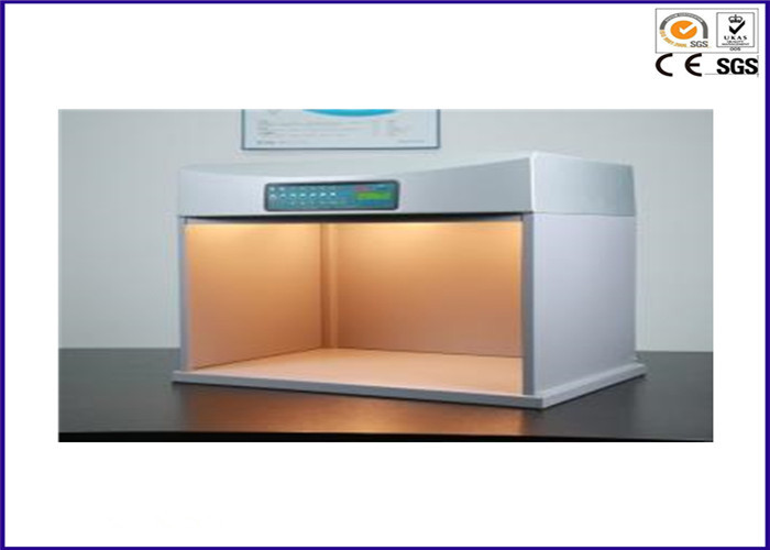 China Automatic Textile Testing Machine Color Assessment Cabinet For Fabric Test factory