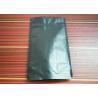 China Tea Coffee Food Upright Bag Top Zipper Polyester Film Black Aluminium Foil Packaging Bags factory