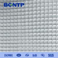 China Transparent White Tarpaulin PVC Transparent Mesh Fabric factory