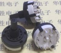 China 12 step switch potentiometer band switch potentiometer rotary switch 1 knife 12 stalls factory