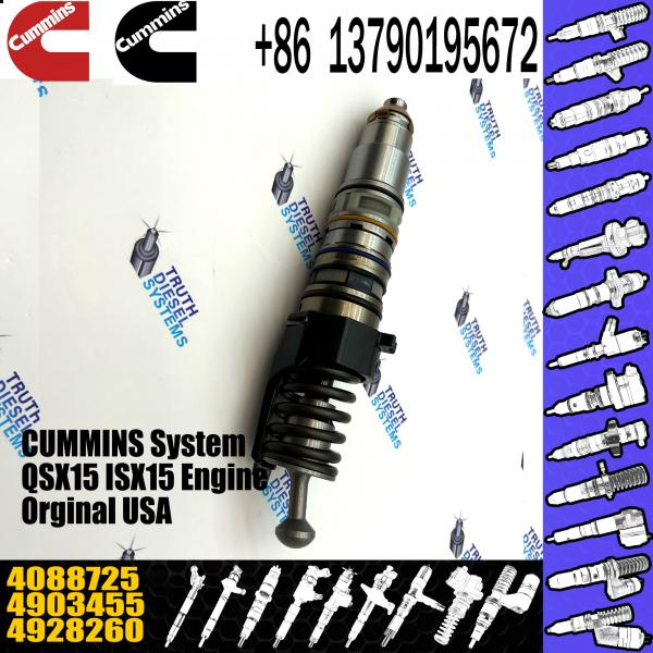 Quality 4088725 Genuine Diesel Engine Common Rail QSX15 Fuel Injector 4903455 4928264 for sale