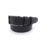 China Single Prong Buckle Men 's Adjustable Leather Belts  1 3/8''   Trim To Fit factory