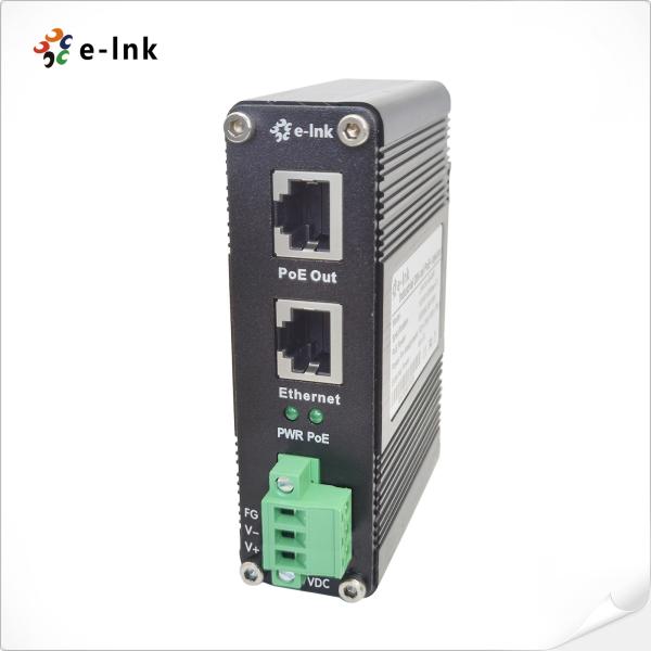 Quality 80~320vdc Power Input 36W Industrial Gigabit Poe Injector for sale