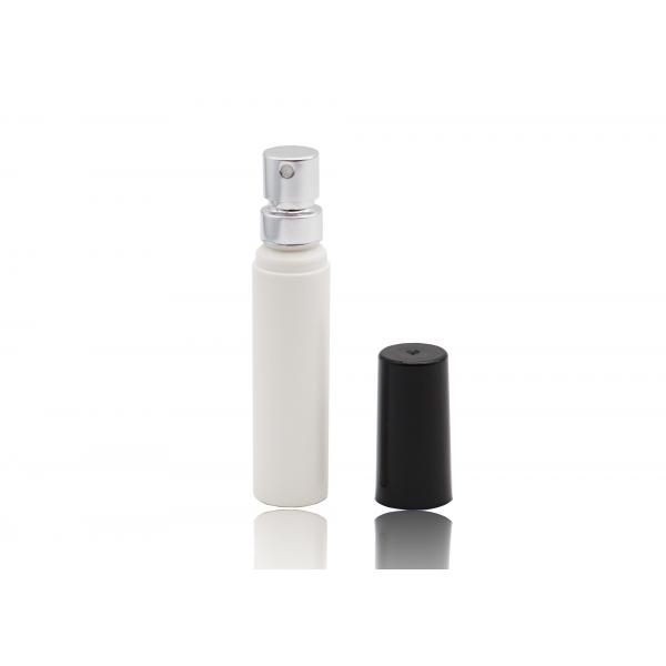 Quality 5ml Mini Popular White Tubular Plastic Spray Bottles Bulk Brand Perfume Tester for sale