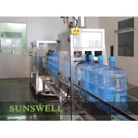 Quality Full-auto 5 Gallon Water Filling Machine With Washer / Filler / Capper for sale
