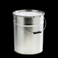 China Powder Products 5 Gallon Steel Bucket Lever Lock Ring Lid And Handle factory