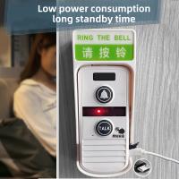 China Holeless Mounting Smart Video Doorbell 4 Ringtones Duplex Talk factory