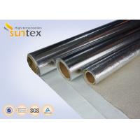 Quality Aluminum Coated With Fiberglass Fabric Heat Protection Materials Protection For for sale