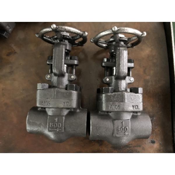 Quality SW & NPT Ends Forged 800lb Heavy Duty Metal Gate Valve for sale