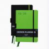 China Back Packet Custom Personal Planner Green Color For Increased Productivity factory