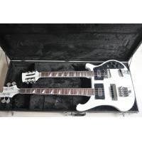 China Double neck 4 string 4003 BASS GUITAR and 12 string elctric guitar color can custom guitar big R bridge factory