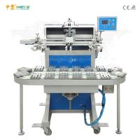 Quality 5 Bars AC220V 50Hz Semi Automatic Screen Printer With Conveyor for sale