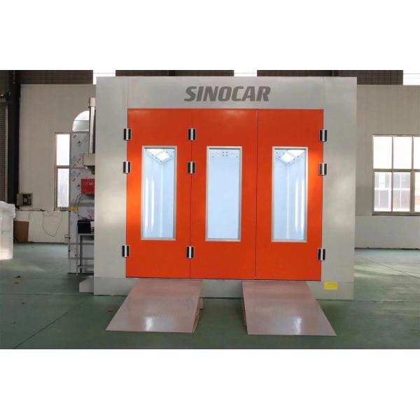 Quality 4.1m x 2.7m Car Spray Booth auto body spray booth with Air Filtration Baking Fast for sale