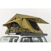 Quality Double Layer Vehicle Top Tent , Truck Parts Jeep Wrangler Roof Rack Tent for sale