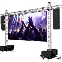 China Rental LED Outdoor Advertising Screens Lightweight Slim LED Display 4.81mm for sale