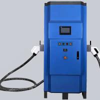 Quality Floor Mounted 40KW EV Charger DC Fast Charging Station Type 1 And Type 2 for sale