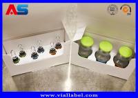 China PCT / Hcg Pharmaceutical Packaging Box Stopper Caps / Medication Pill Box for 1ml vial / ampoule factory