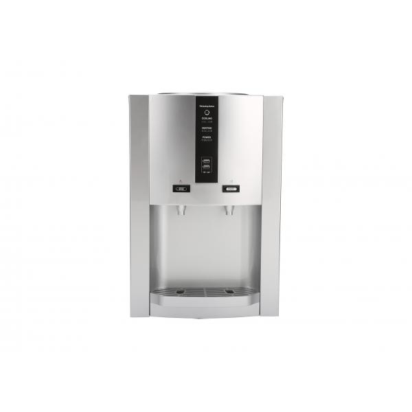Quality Compressor Cooling Tabletop Bottled Water Dispenser With Stainless Steel Water for sale