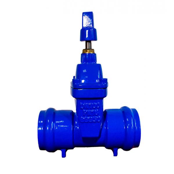 Quality Ductile Iron Non Rising Socket End Gate Valve Resilient Soft Seat for sale