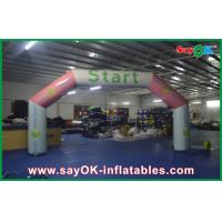 China Wedding Arch Decorations PVC Inflatable Arch Fishish Line Advertising Arch Waterproof Customized factory