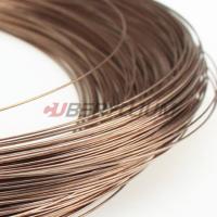 Quality CuBe2(Qbe2.0) Beryllium Bronze Wires 0.1-0.8mm For High Precision Electronics for sale