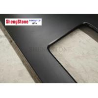 China Strong Laboratory Black Epoxy Resin Worktop , epoxy resin benchtop Matt Surface factory