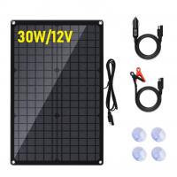 China 5W Solar Battery Charger Panel Kit Monocrystalline Portable For Car factory